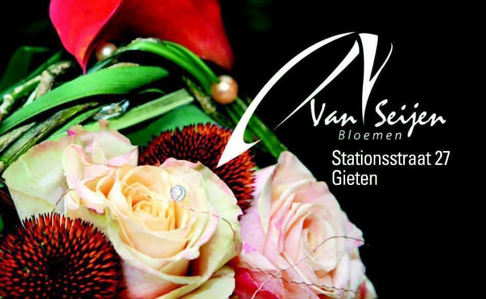Logo Van Seijen bloemen